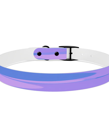 Pastel Purple Family Patches Extra Large Dog Collar