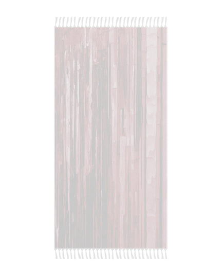 Striped Ruby 38" × 81" Boho Beach Cloth