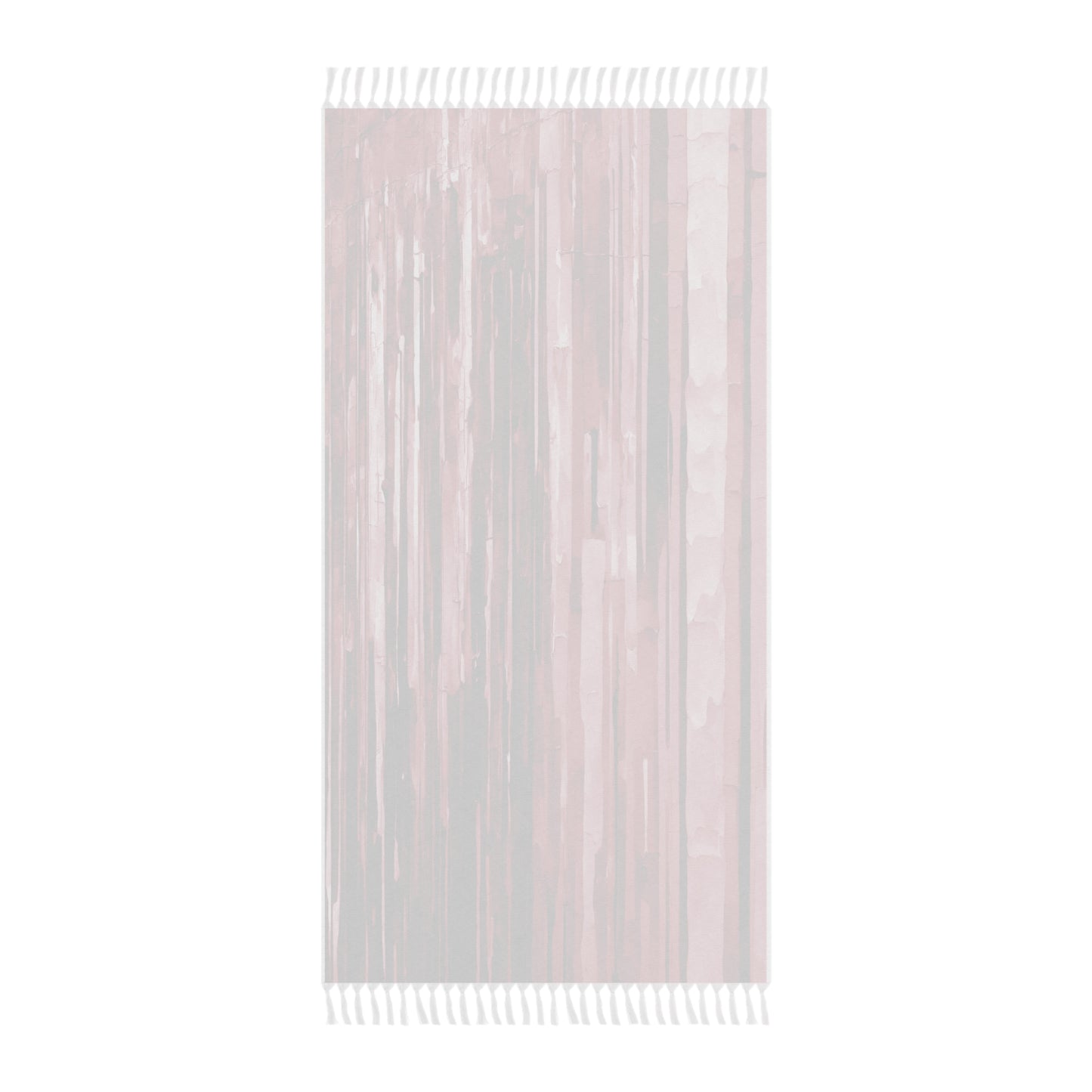 Striped Ruby 38" × 81" Boho Beach Cloth