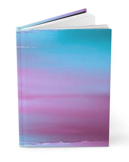 Wine Sea Blue Fog 5.75" x 8" Hardcover Journal Matte with 150 lined pages