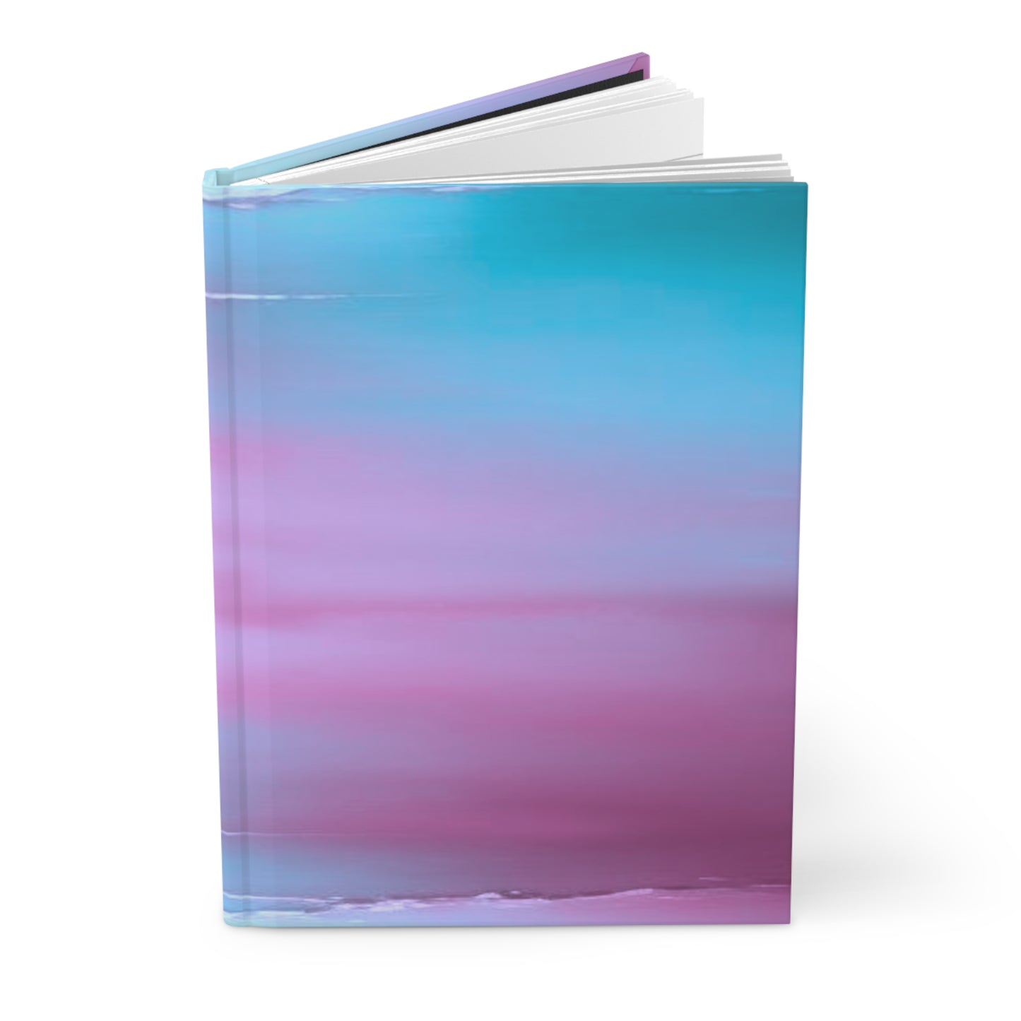 Wine Sea Blue Fog 5.75" x 8" Hardcover Journal Matte with 150 lined pages