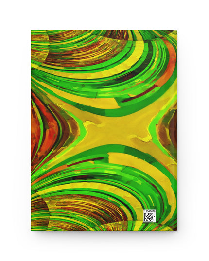 Uzi Spiral Beta 5.75" x 8" Hardcover Journal Matte with 150 lined pages