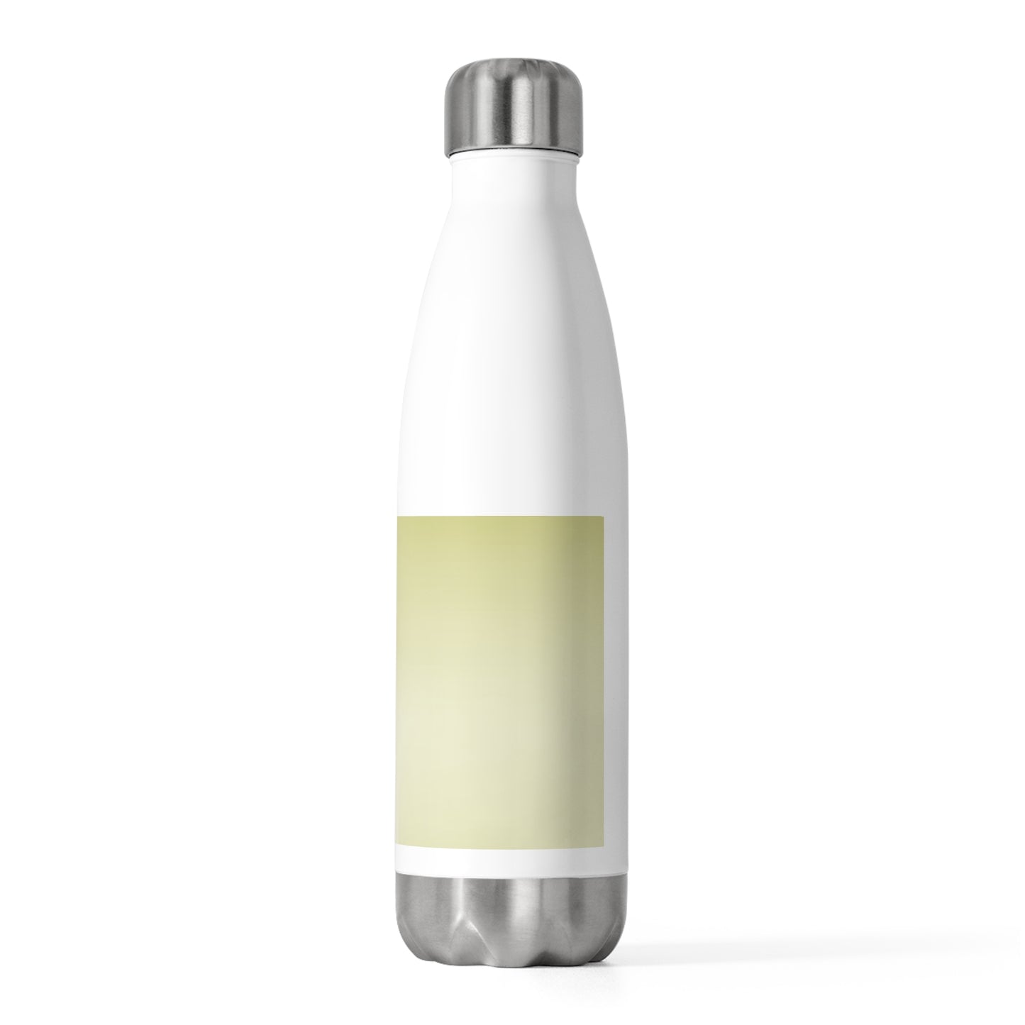 Lemon Fade 20oz Insulated White Water Bottle