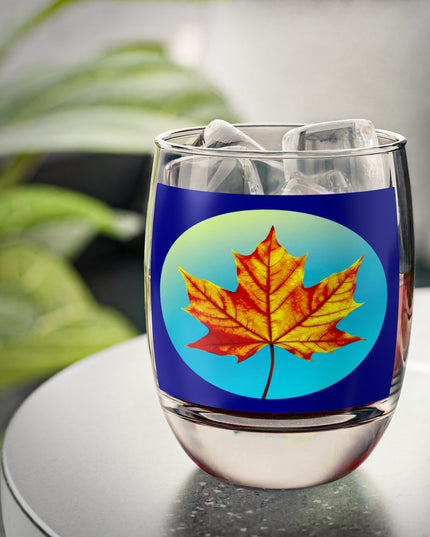 Alpha Maple Leaf Whiskey Glass, 6 oz