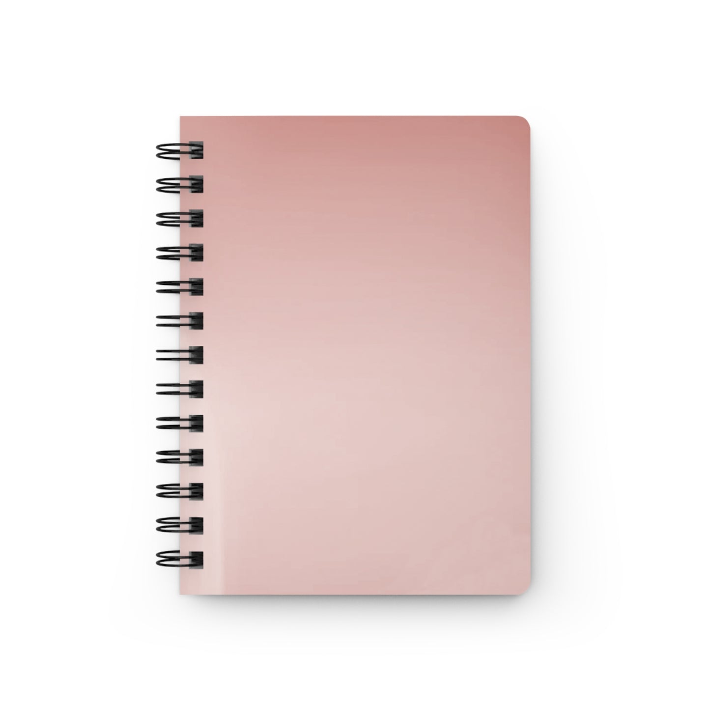 Rose Red Fade Spiral Bound Journal, 5" x 7" 150 pages