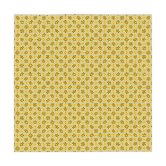 Lemongrass Star-crossed Bodies Tablecloth, 55" x 55"