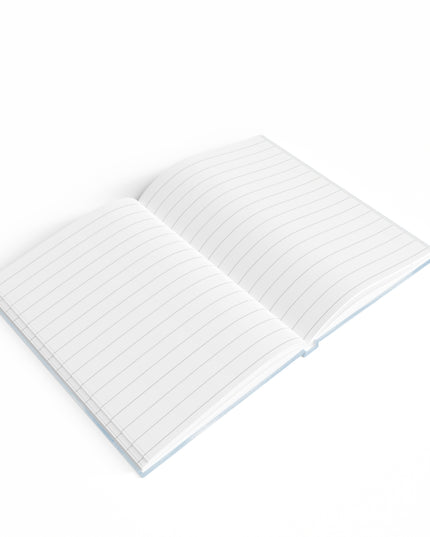Blue Shadow 5" x 7" Journal - 128 Ruled Line pages