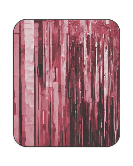 Striped Ruby 61" × 51" Picnic Blanket