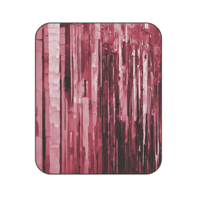 Striped Ruby 61" × 51" Picnic Blanket