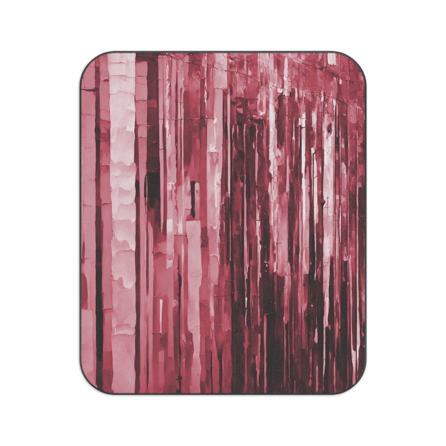 Striped Ruby 61" × 51" Picnic Blanket