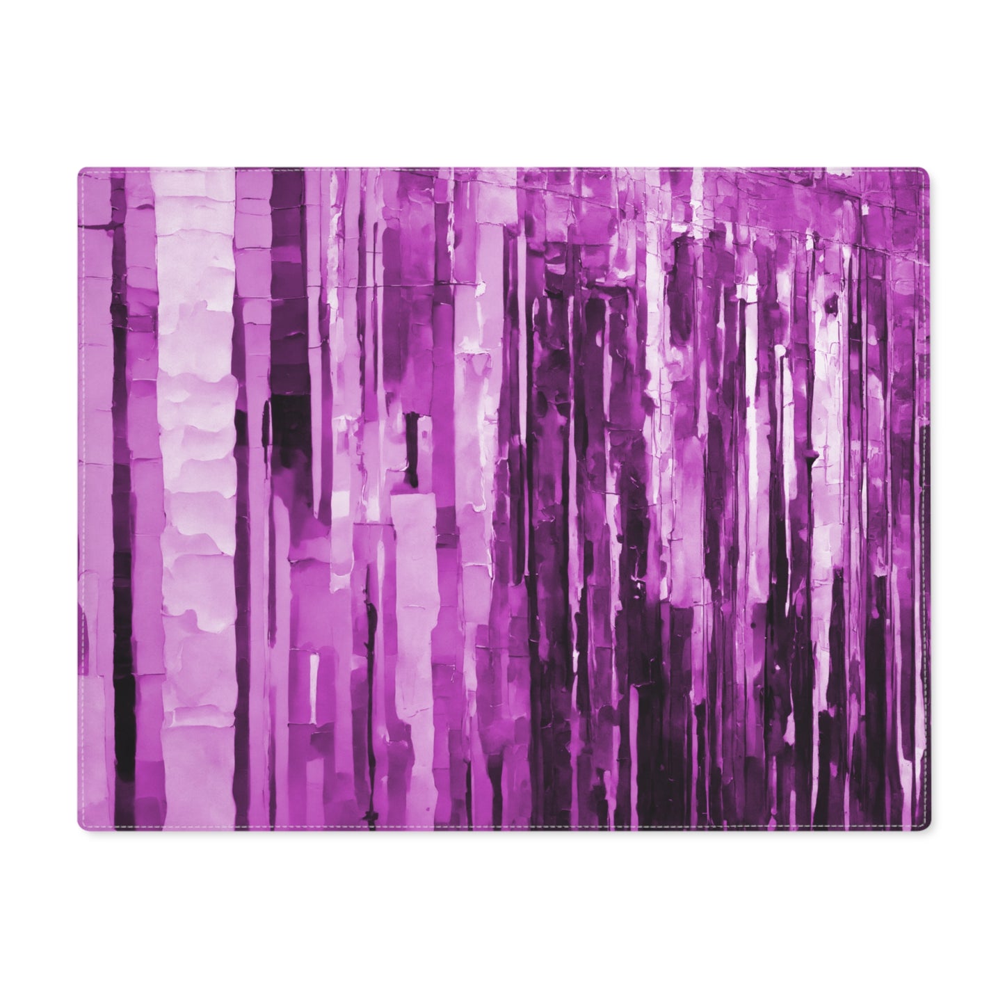 Striped Lavender Placemat, 1 pc
