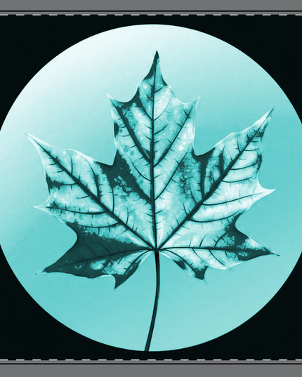 Tif Green Maple Leaf 22" x 22" Cotton Twill Napkin