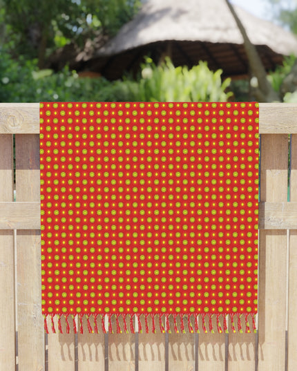 Late Evening Star-crossed Bodies Boho Beach Cloth, 38" × 81"
