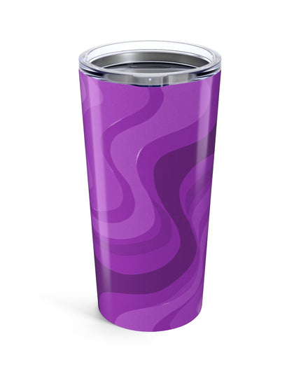 Wavey Purple Wavey Tumbler 20oz