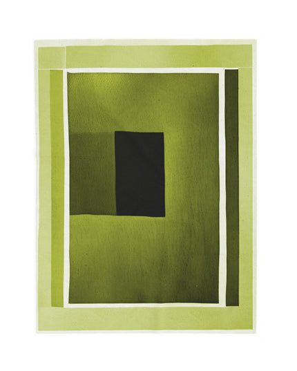 Lemongrass Shadow Velveteen Plush Blanket, 30" x 40"