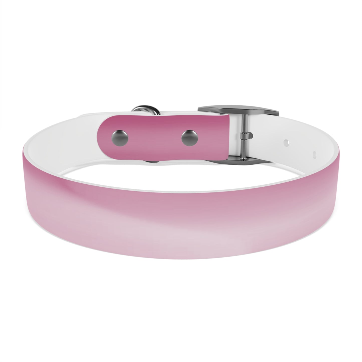 Pink Blush Fade Medium Dog Collar