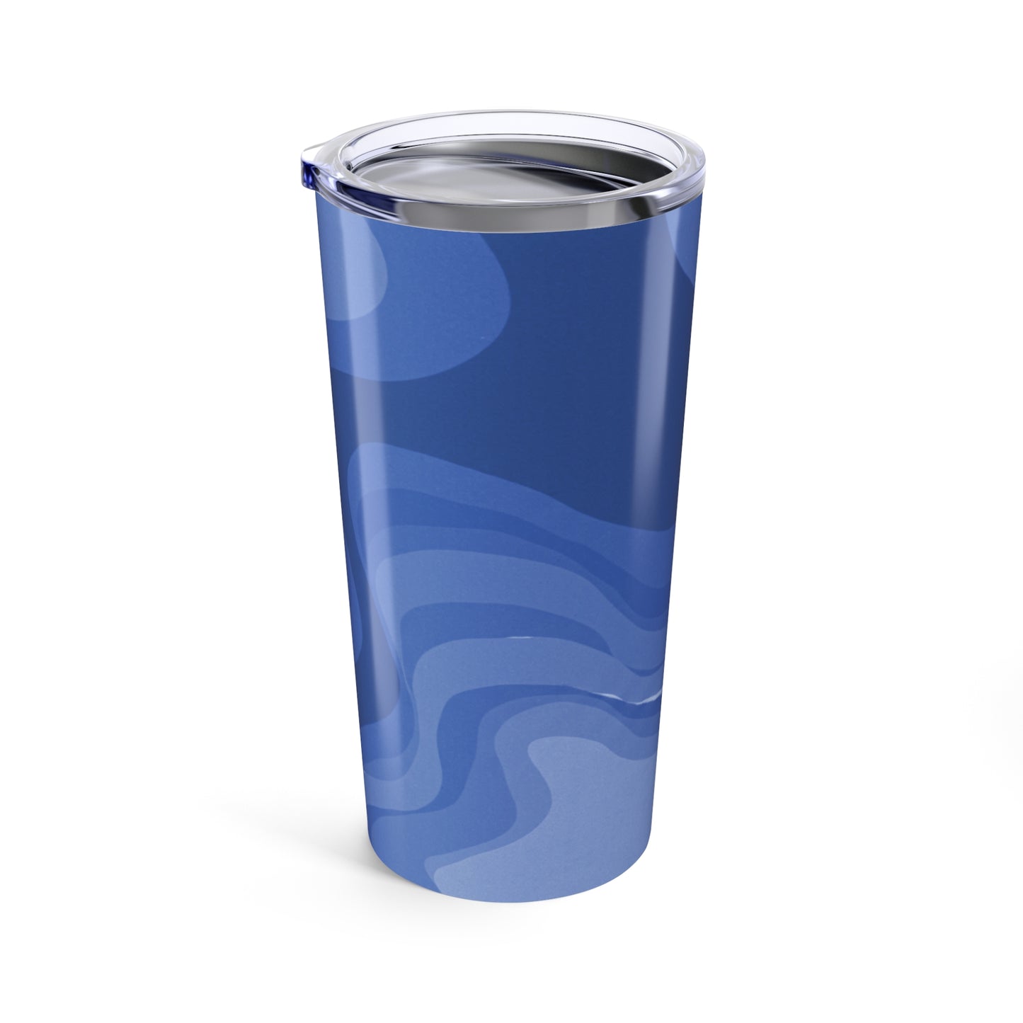 Deep Blue Wavey Tumbler 20oz