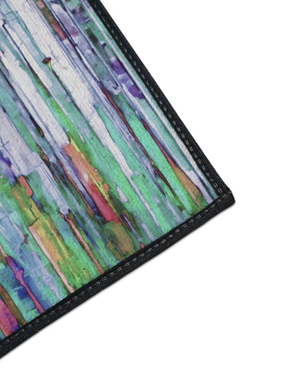 Striped Pastels 18" x 24" Heavy Duty Floor Mat