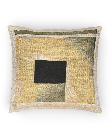 Lemongrass Shadow Woven Pillow, 17" x 18"