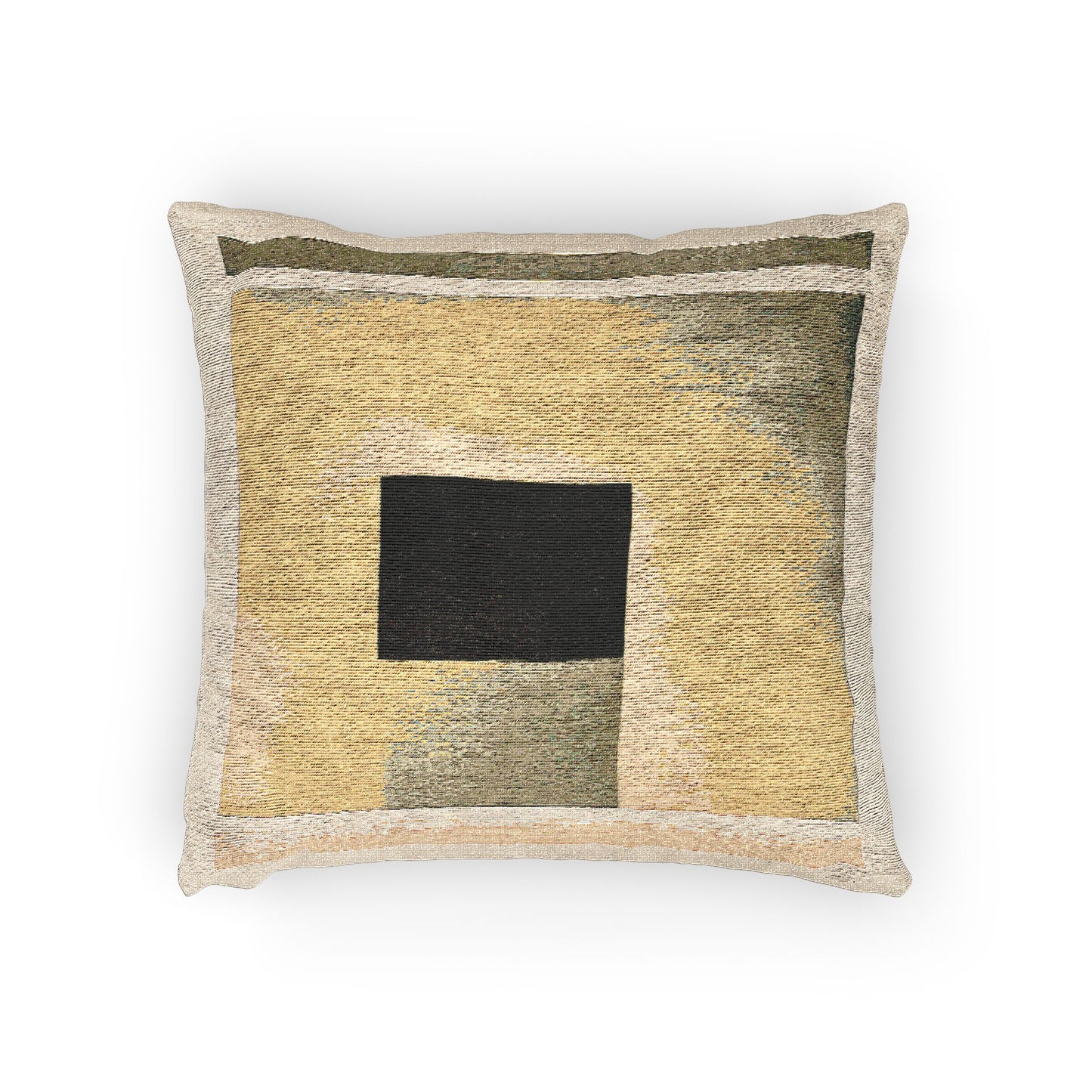 Lemongrass Shadow Woven Pillow, 17" x 18"