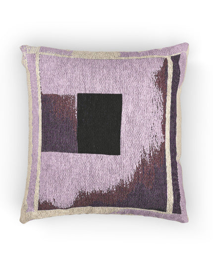 Magenta Shadow Woven Pillow, 17" x 18"