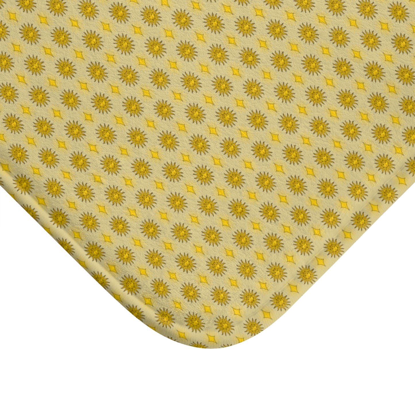 Lemongrass Star-crossed Bodies 34" x 21" Bath Mat