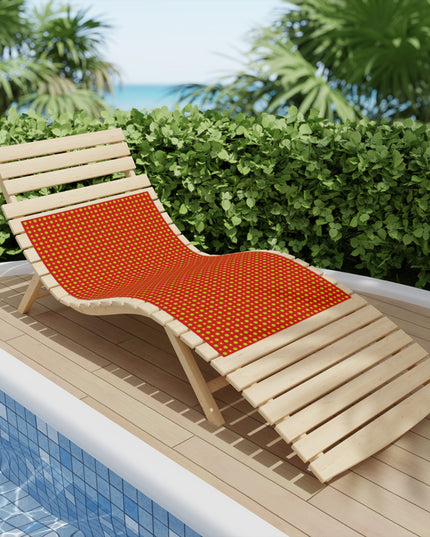 Late Evening Star-crossed Bodies Beach Towel, 24" x 44"