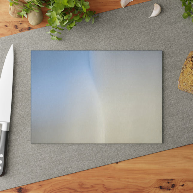 Cobalt Fade 8" x 11" Glass Cutting Board