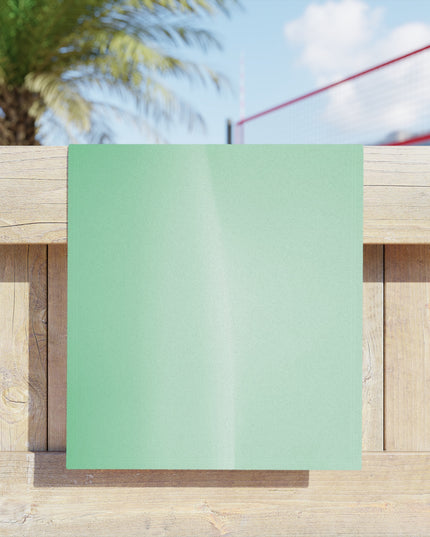 Mint Fade Beach Towel, 18" x 27"