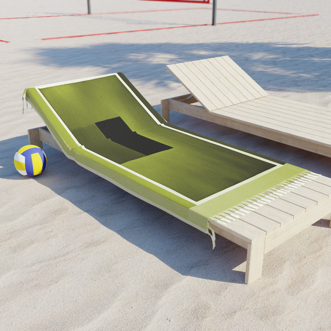 Lemongrass Shadow 38" × 81" Boho Beach Cloth