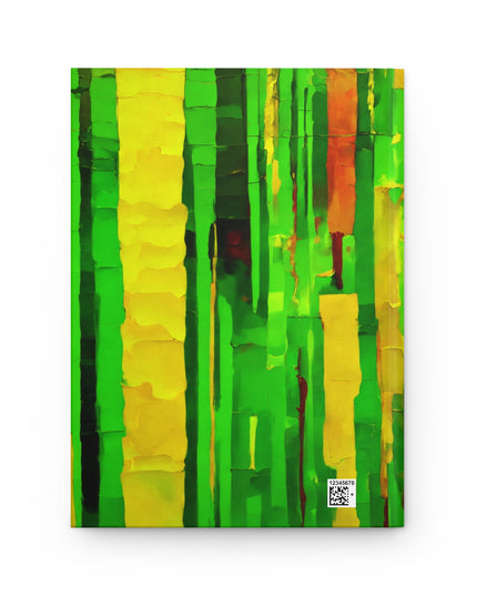 Striped Beta 5.75" x 8" Hardcover Journal Matte with 150 lined pages