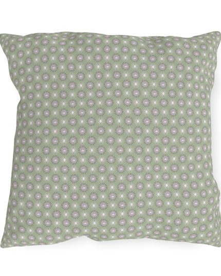 Olive Star-crossed Bodies 18" x 18" Outdoor Pillow