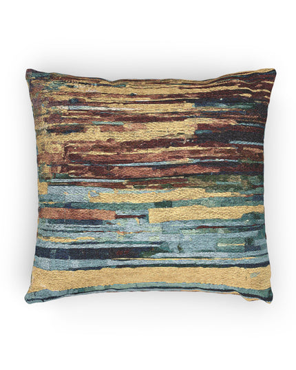 Striped Alpha Woven Pillow, 17" x 18"