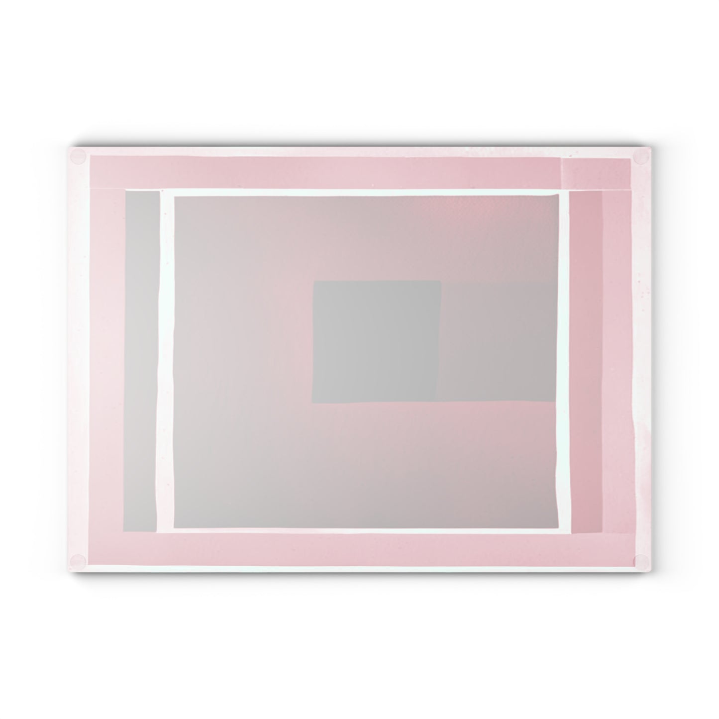 Red Shadow Glass Cutting Board, 11" x 15"