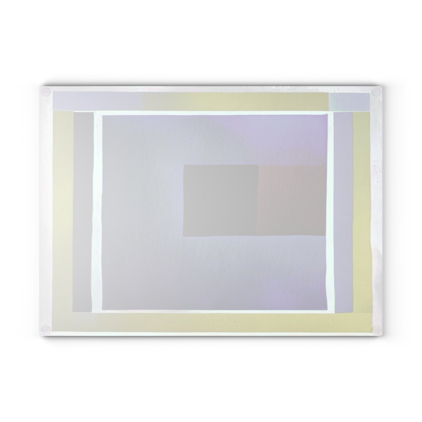 Zeta Shadow Glass Cutting Board, 11" x 15"