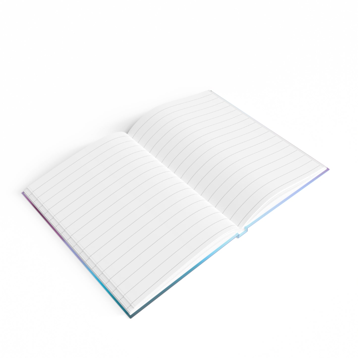 Wine Sea Blue Fog 5" x 7" Journal - 128 Ruled Line pages
