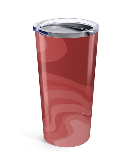 Power Red Wavey Tumbler 20oz