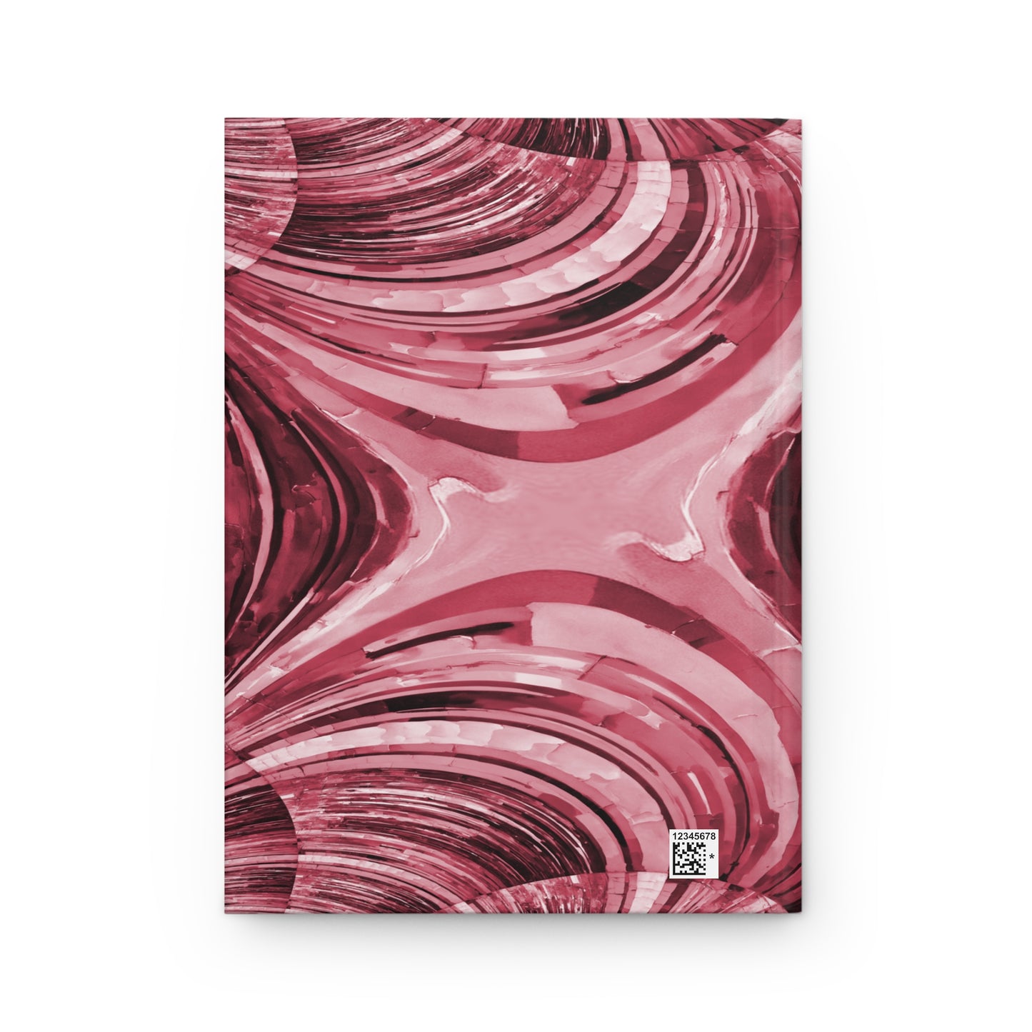 Uzi Spiral Ruby 5.75" x 8" Hardcover Journal Matte with 150 lined pages