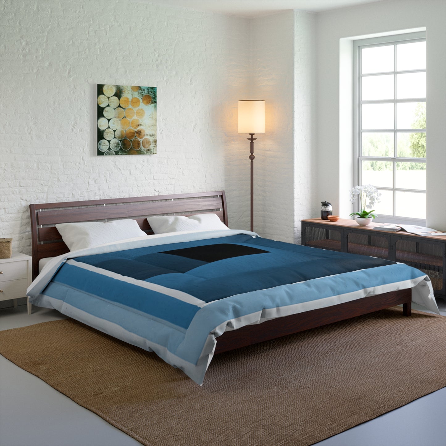 Blue Shadow 104" × 88" Comforter