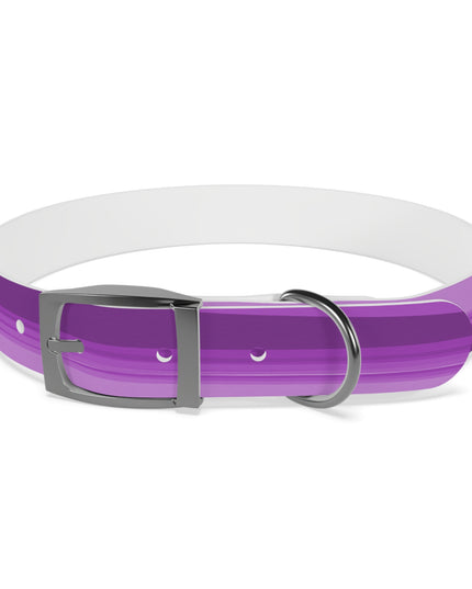 Wavey Purple Wavey Large Dog Collar