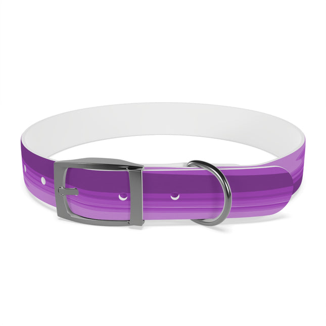 Wavey Purple Wavey Large Dog Collar