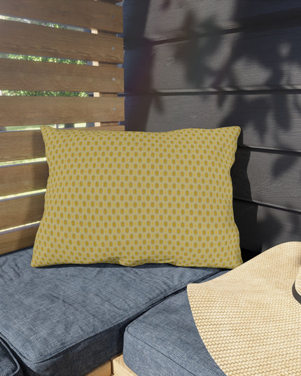 Lemongrass Star-crossed Bodies Outdoor Pillow, 20" x 14"