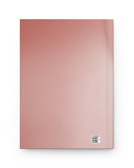 Rose Red Fade 5.75" x 8" Hardcover Journal Matte with 150 lined pages