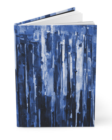 Striped Deep Brown 5.75" x 8" Hardcover Journal Matte with 150 lined pages