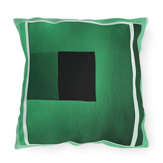 Mint Shadow 20" x 20" Outdoor Pillow