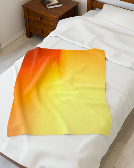 Phoenix Fade Velveteen Plush Blanket, 30" x 40"