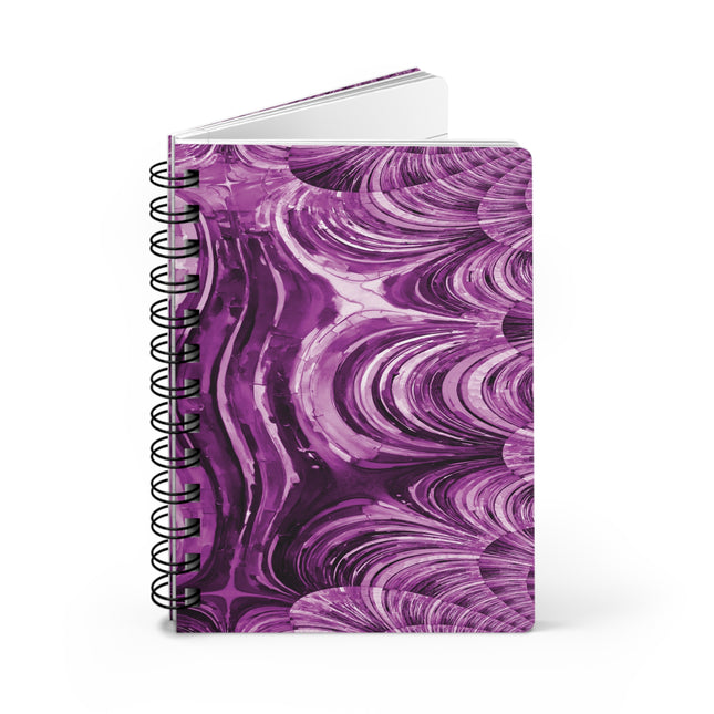 Uzi Spiral Powder Lavender Bound Journal, 5" x 7" 150 pages