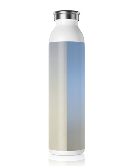 Cobalt Fade Slim Water Bottle, 20 oz White
