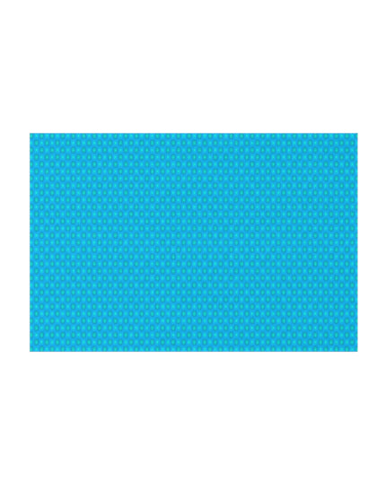 Light Blue Star-crossed Bodies Outdoor Rug, 48" x 72"