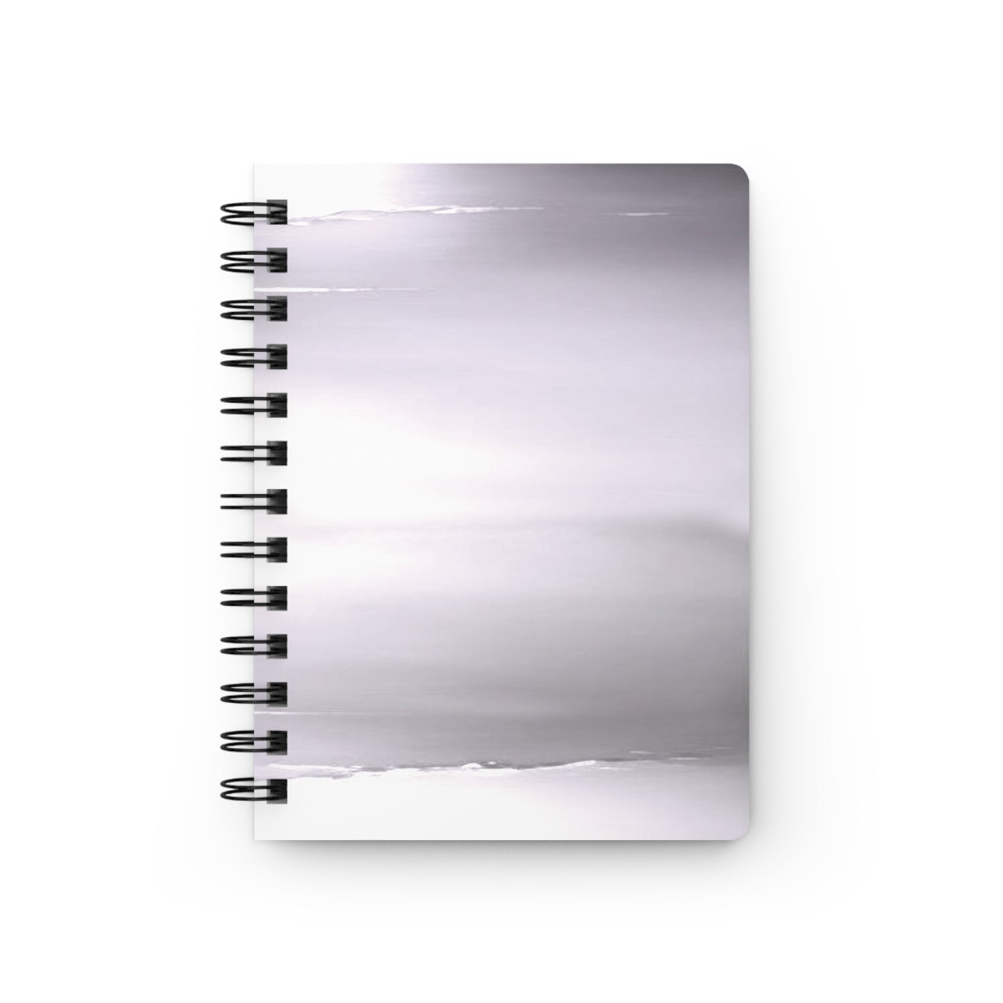 Sephia Sea Dark Fog Sea Purple Fog Spiral Bound Journal, 5" x 7" 150 pages
